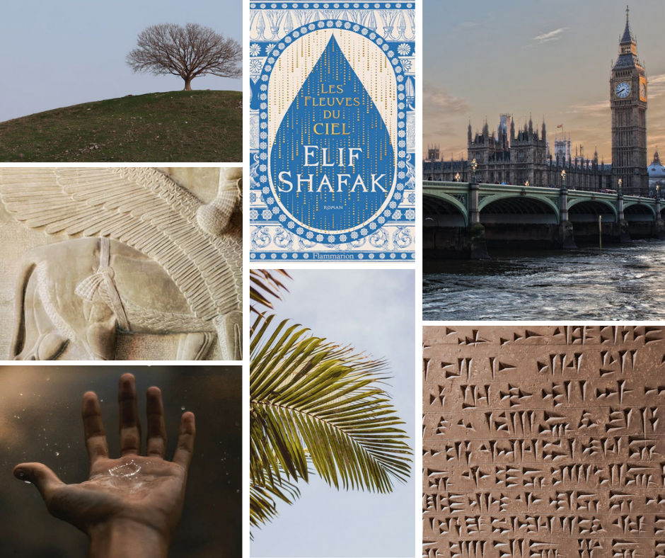 Collage Les Fleuves du ciel